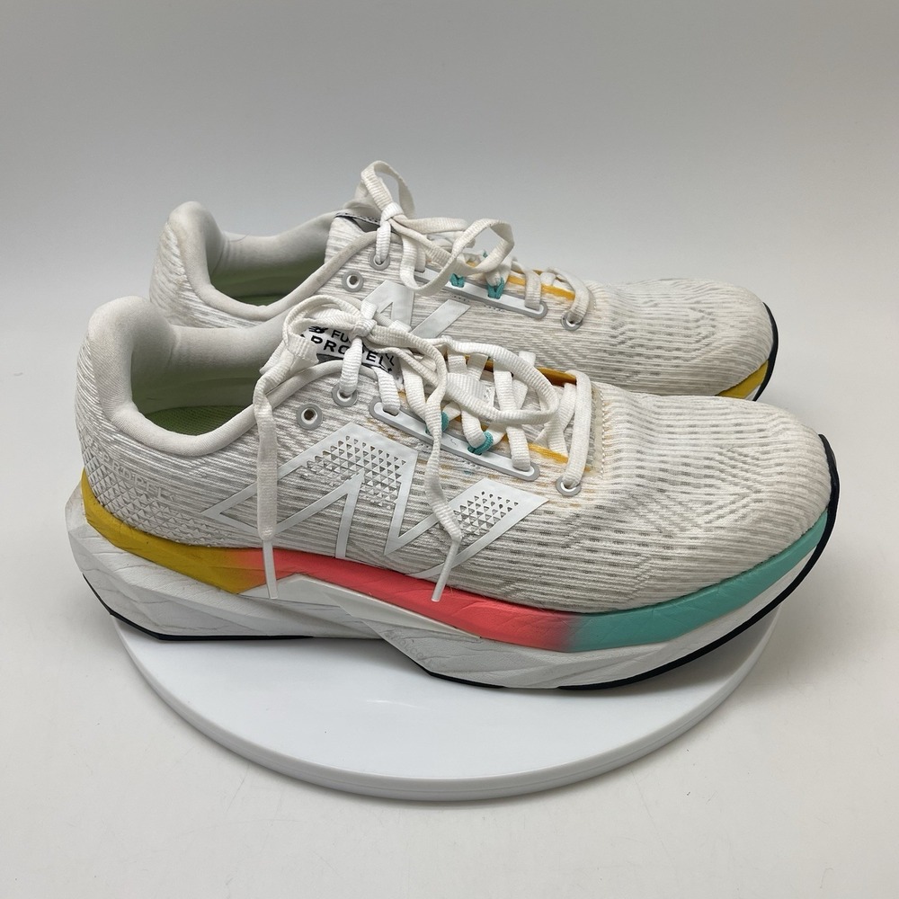 New Balance Sneakers‎ Mens 8 D FuelCell Propel V5 MFCPRLC5 White Running Shoes